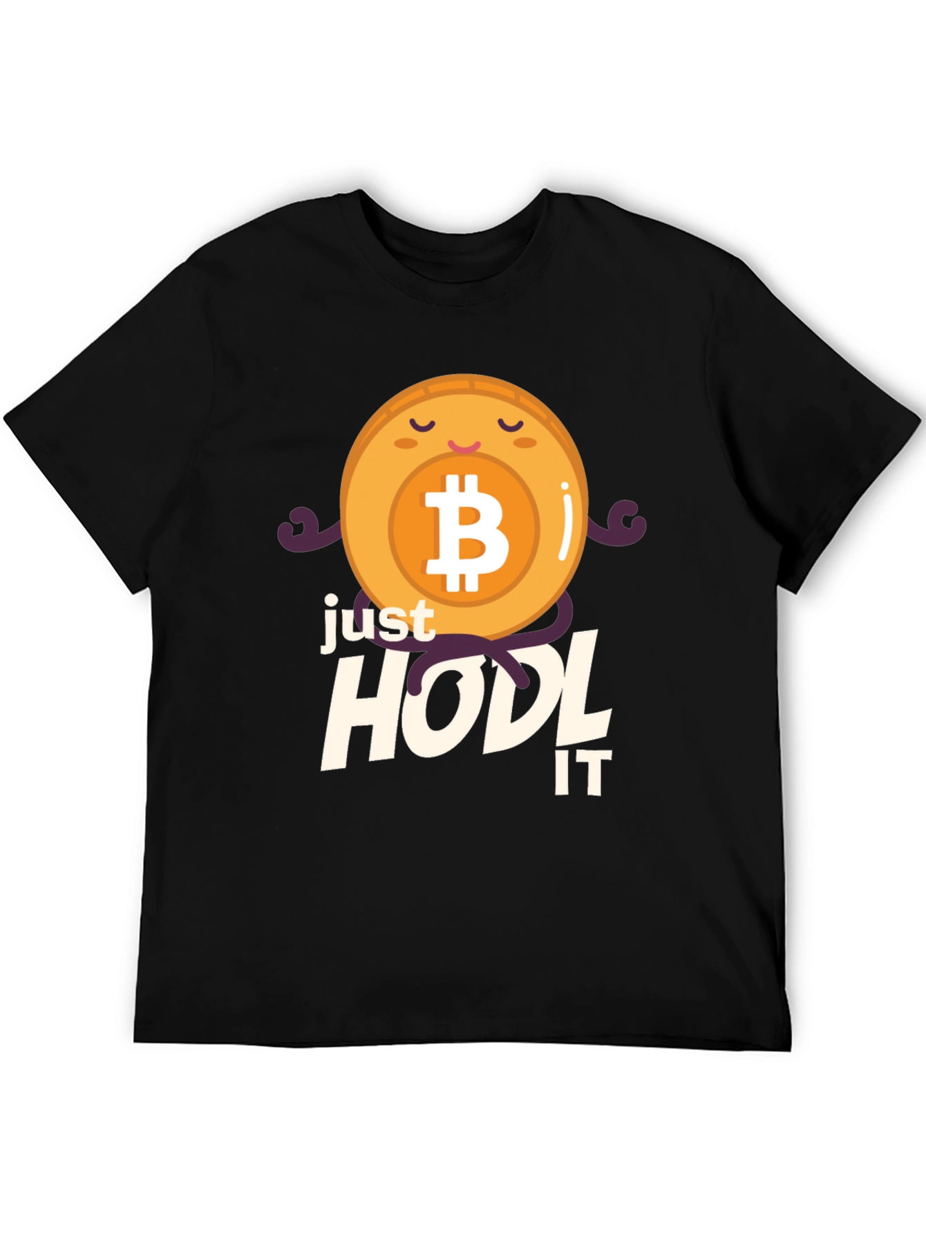 Bitcoin HODL IT Funny Crypto T-Shirt