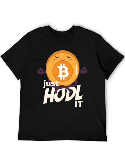 Bitcoin HODL IT Funny Crypto T-Shirt