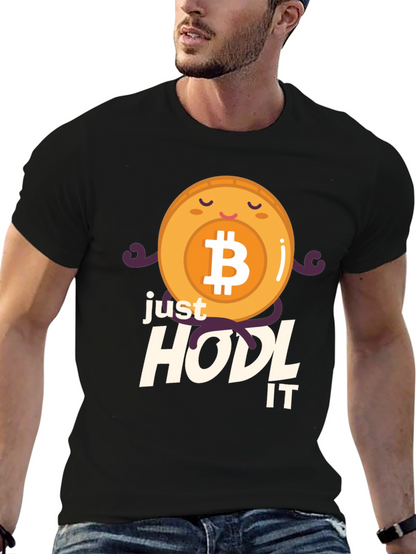 Bitcoin HODL IT Funny Crypto T-Shirt