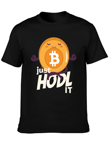 Bitcoin HODL IT Funny Crypto T-Shirt