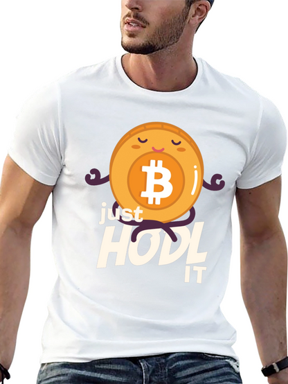 Bitcoin HODL IT Funny Crypto T-Shirt