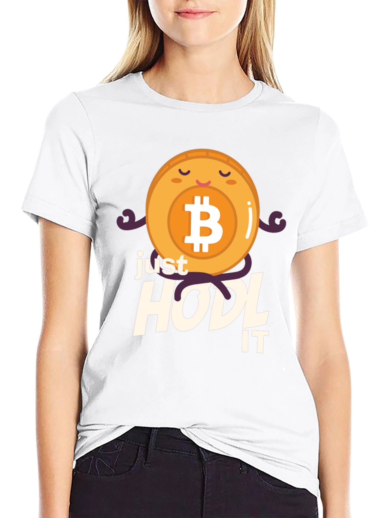 Bitcoin HODL IT Funny Crypto T-Shirt