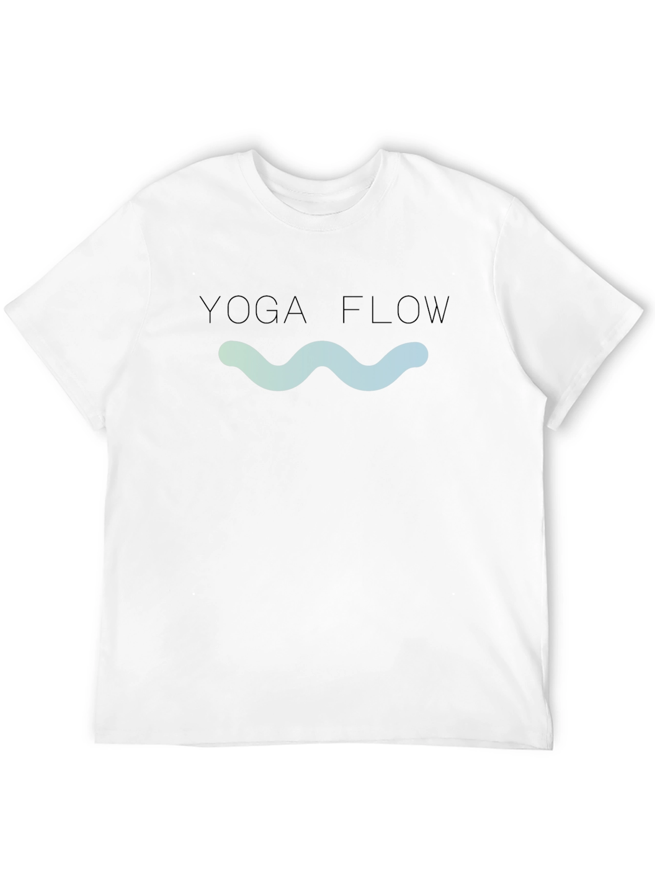 Yoga Flow Graphic T-Shirt - Black