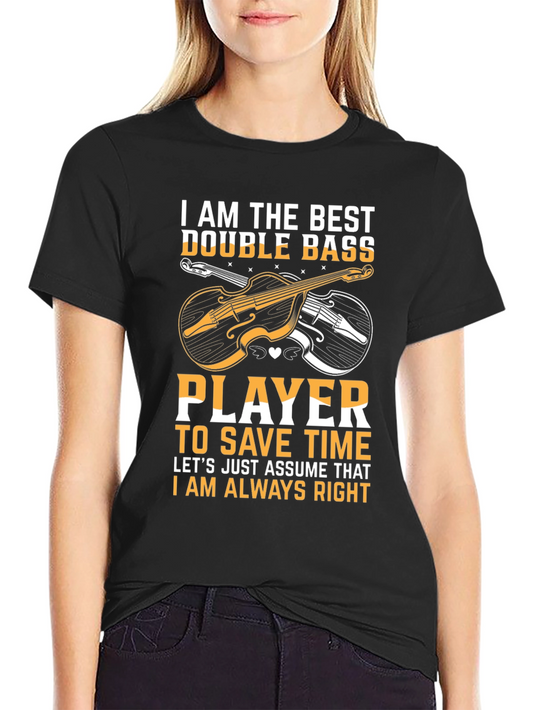 Best Double Bass Player T-Shirt