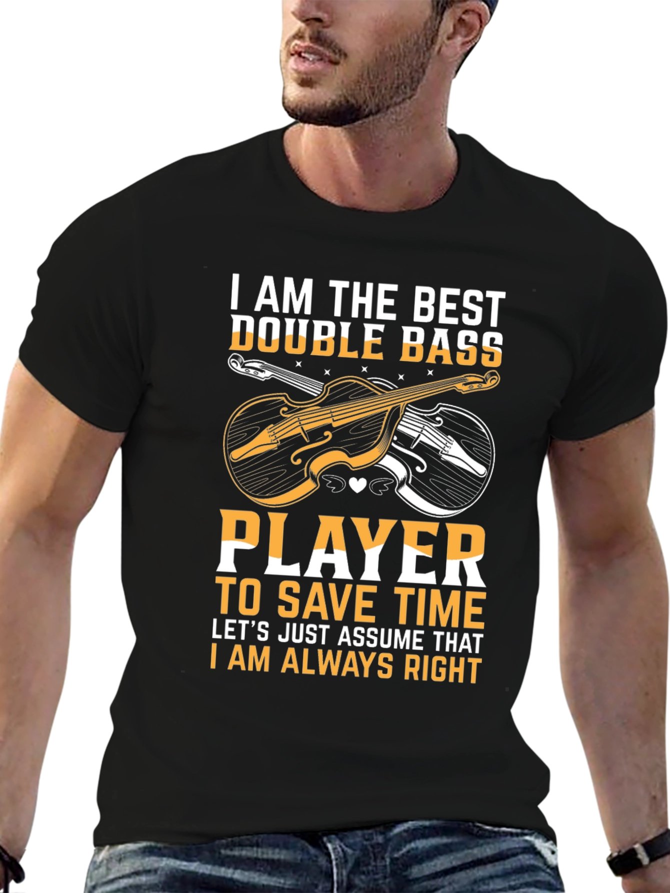 Best Double Bass Player T-Shirt