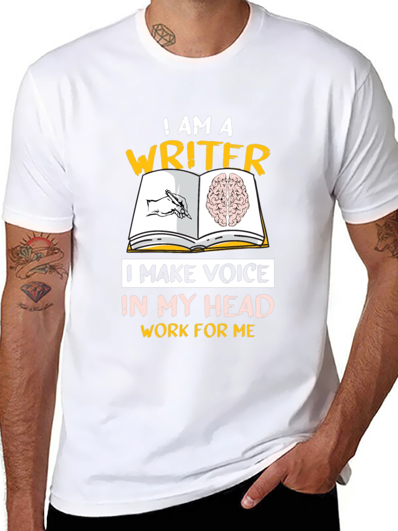 Writer T-Shirt: Make Your Voice Heard