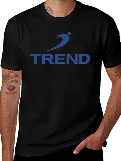 Trend Graphic Print Black T-Shirt
