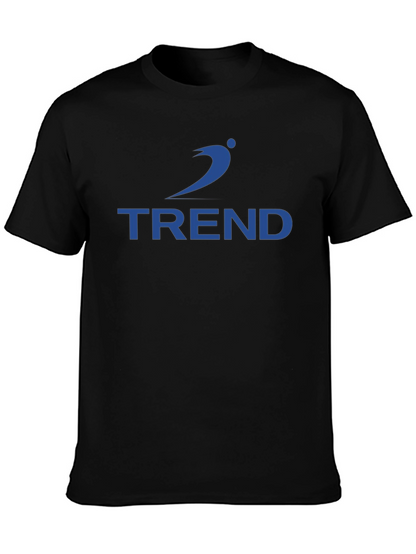 Trend Graphic Print Black T-Shirt