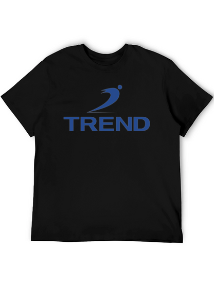 Trend Graphic Print Black T-Shirt