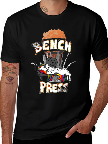 Unicorn Bench Press T-Shirt