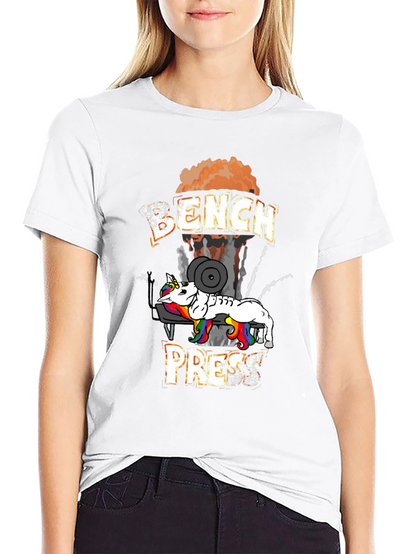 Unicorn Bench Press T-Shirt