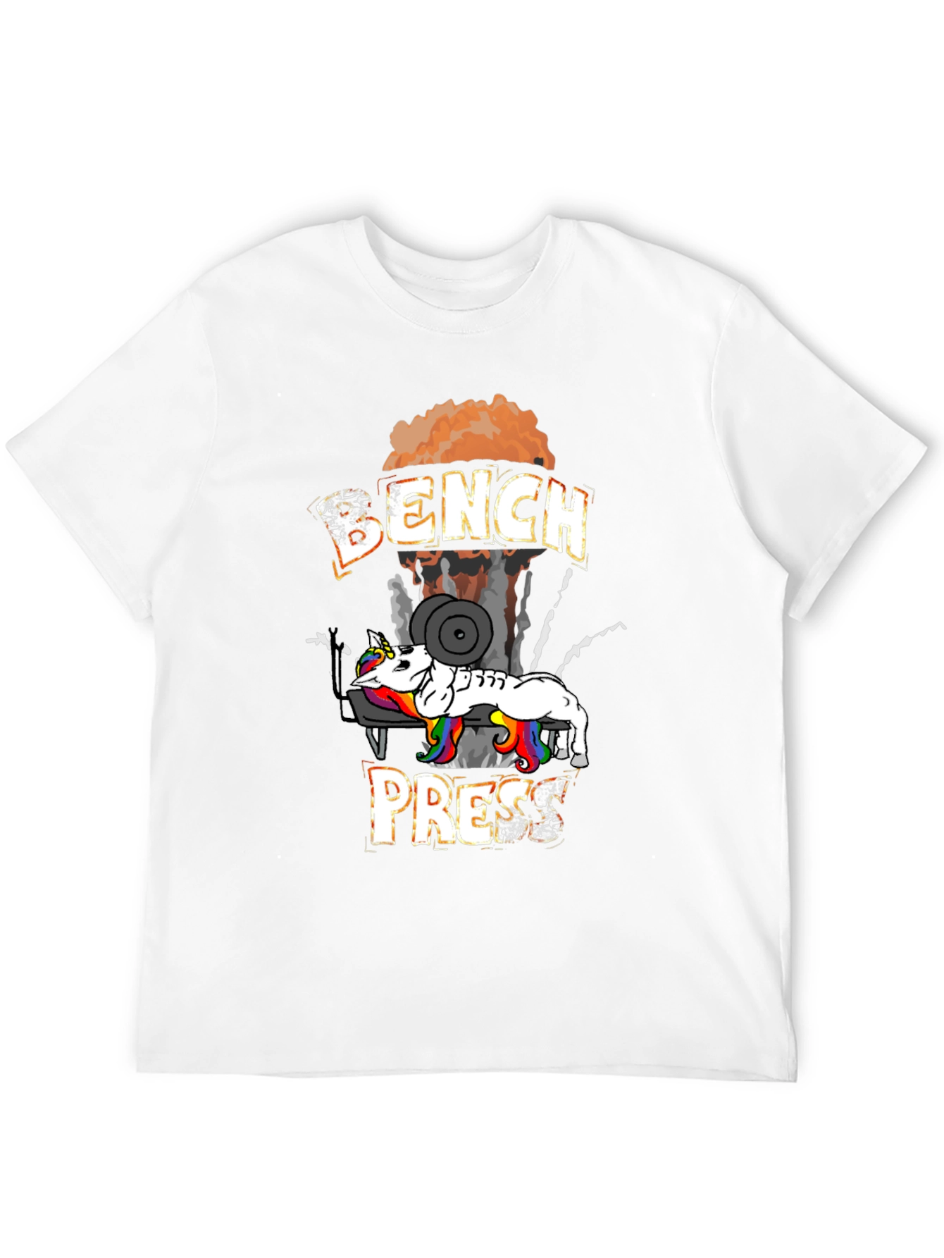 Unicorn Bench Press T-Shirt