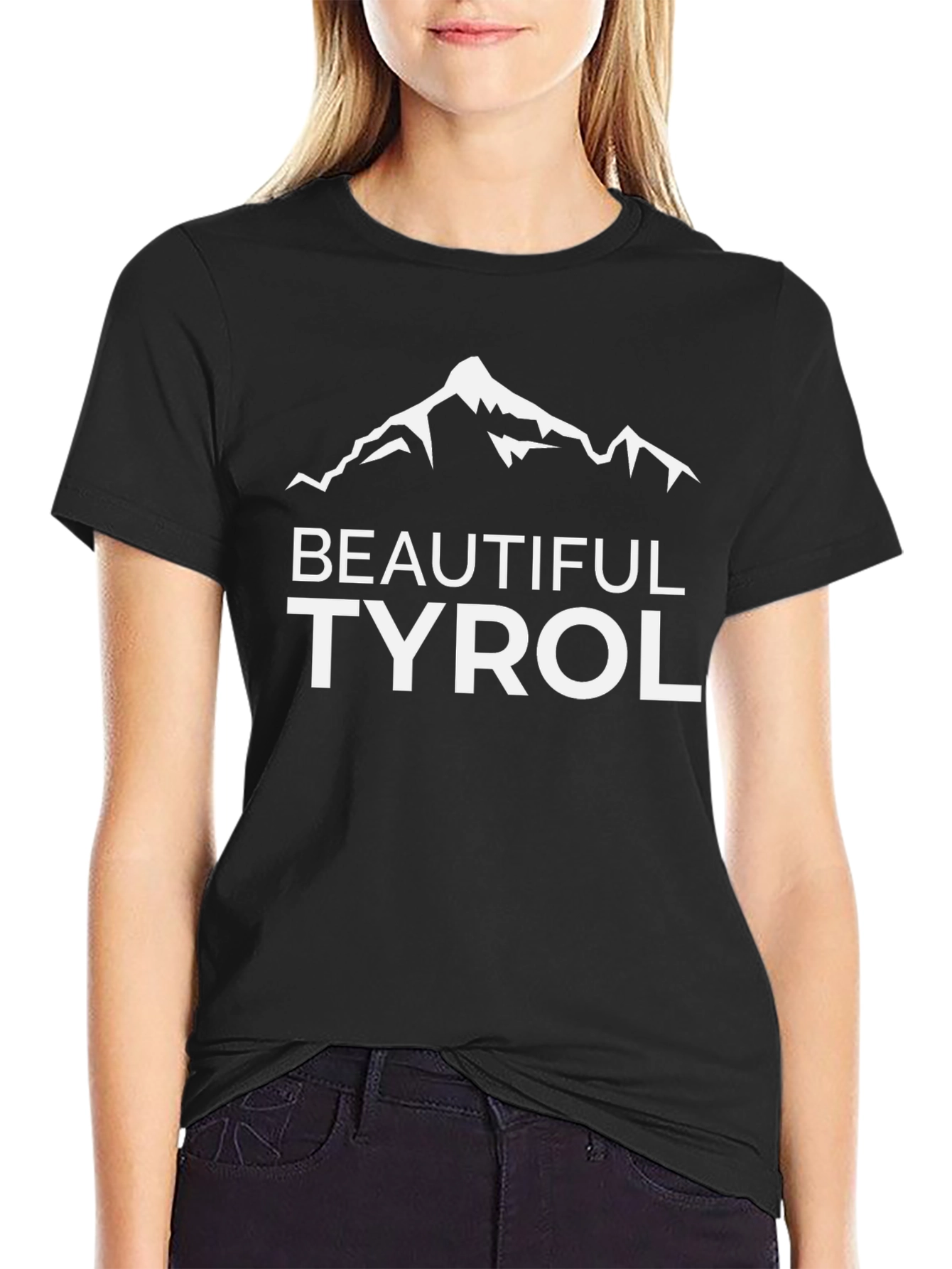 Beautiful Tyrol Mountain Graphic T-Shirt