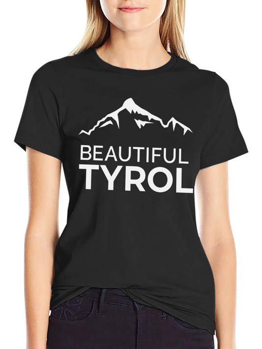 Beautiful Tyrol Mountain Graphic T-Shirt
