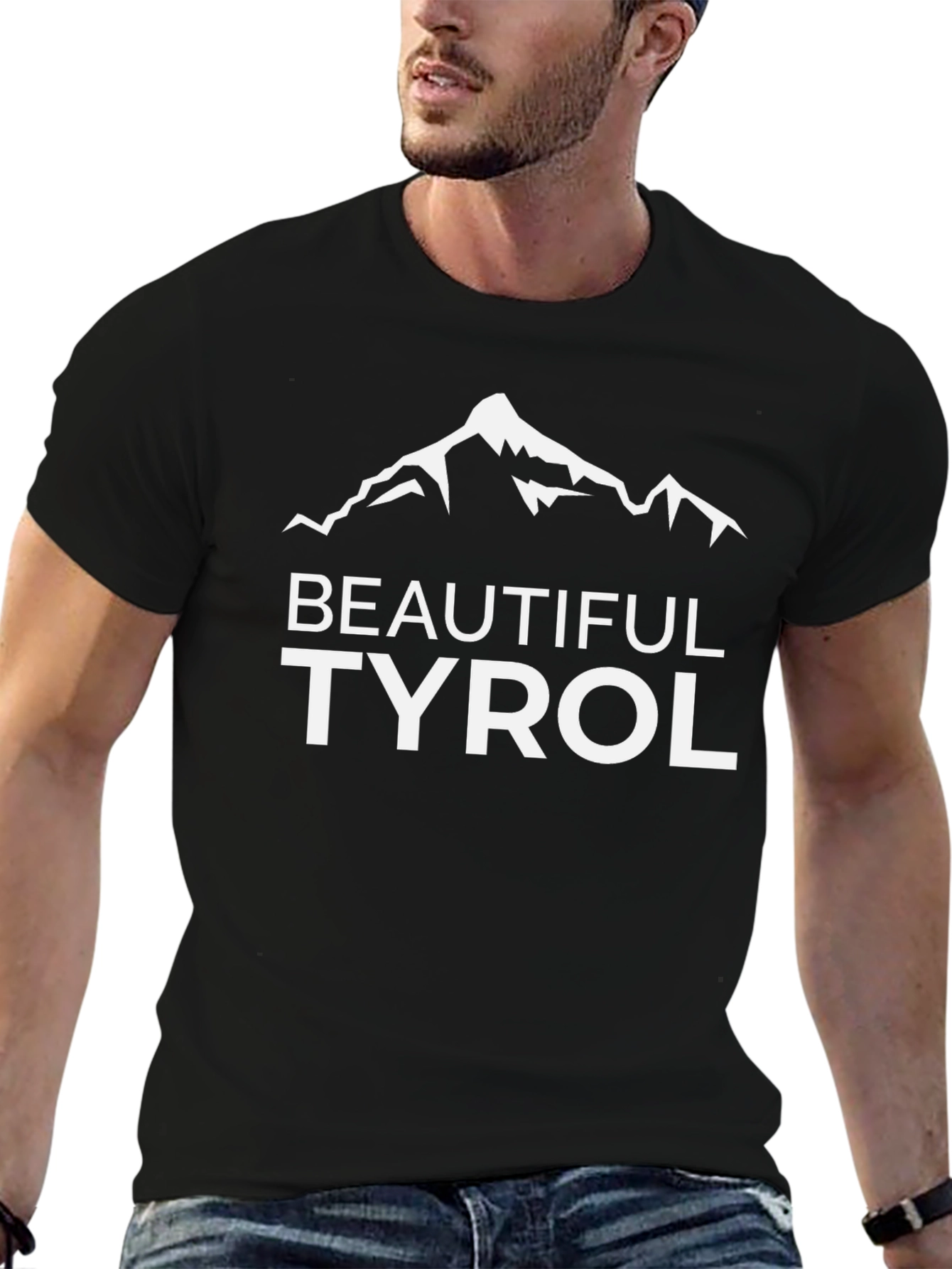 Beautiful Tyrol Mountain Graphic T-Shirt