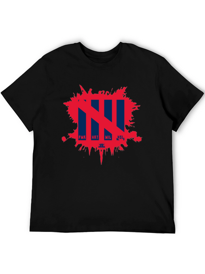 Abstract Graphic Tee - Power Hat Wil Hsl