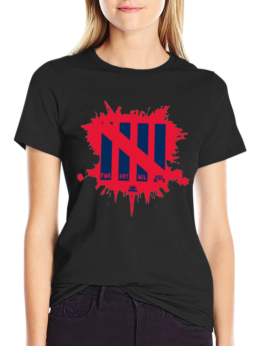 Abstract Graphic Tee - Power Hat Wil Hsl
