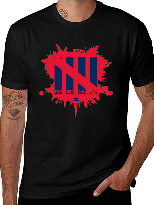 Abstract Graphic Tee - Power Hat Wil Hsl