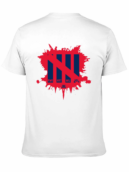 Abstract Graphic Tee - Power Hat Wil Hsl