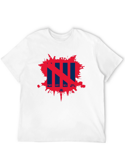 Abstract Graphic Tee - Power Hat Wil Hsl
