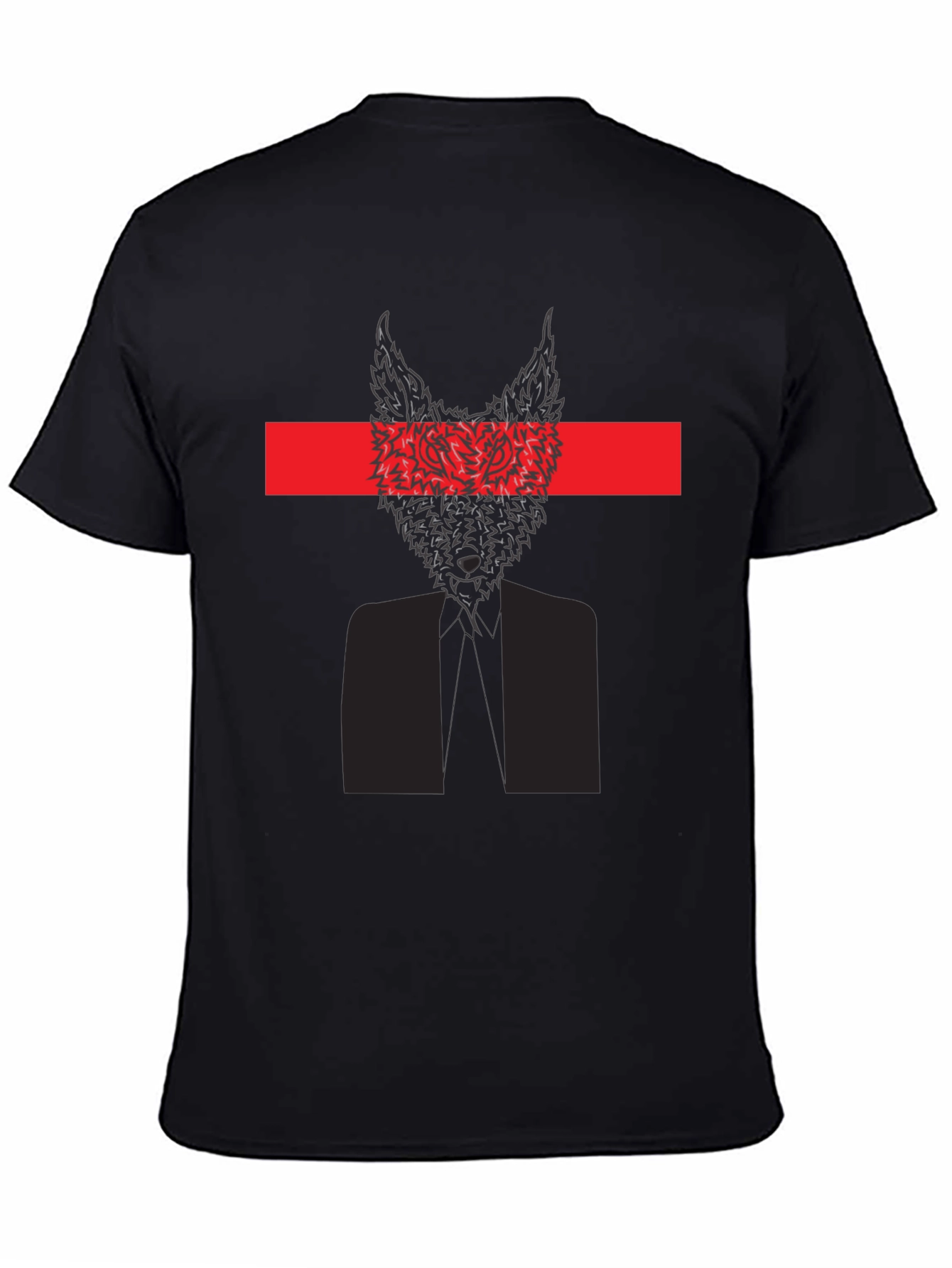 Abstract Wolf Tee - Unique Graphic Print