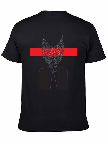 Abstract Wolf Tee - Unique Graphic Print