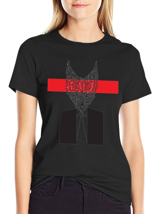 Abstract Wolf Tee - Unique Graphic Print