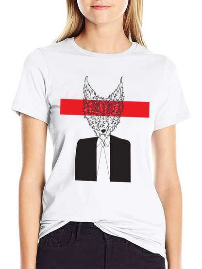 Abstract Wolf Tee - Unique Graphic Print