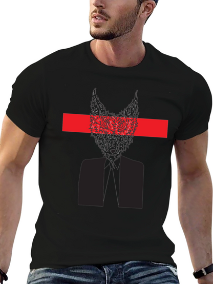 Abstract Wolf Tee - Unique Graphic Print