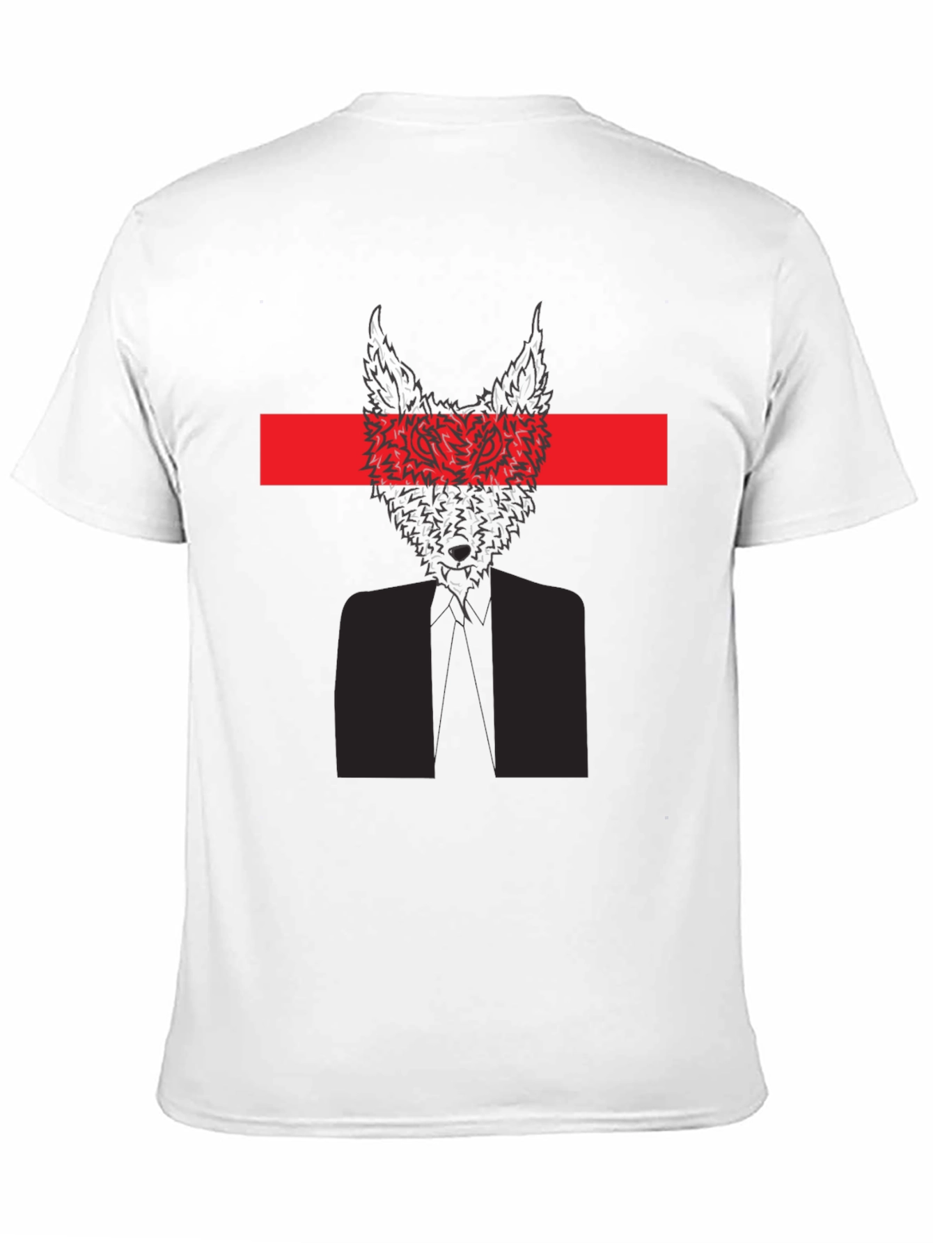 Abstract Wolf Tee - Unique Graphic Print