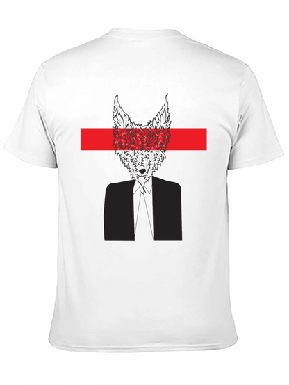 Abstract Wolf Tee - Unique Graphic Print