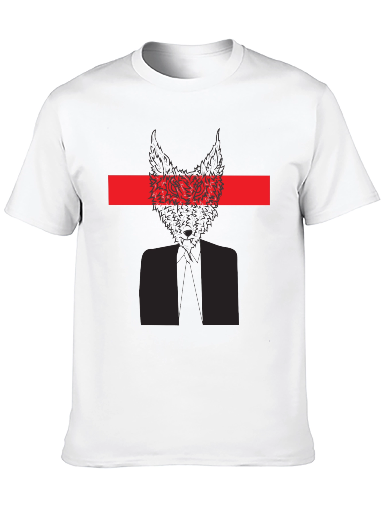 Abstract Wolf Tee - Unique Graphic Print