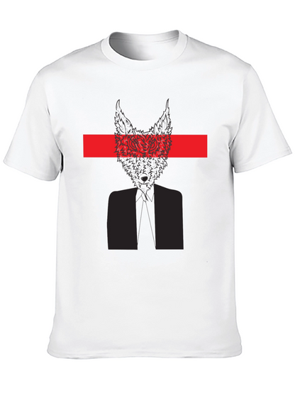 Abstract Wolf Tee - Unique Graphic Print