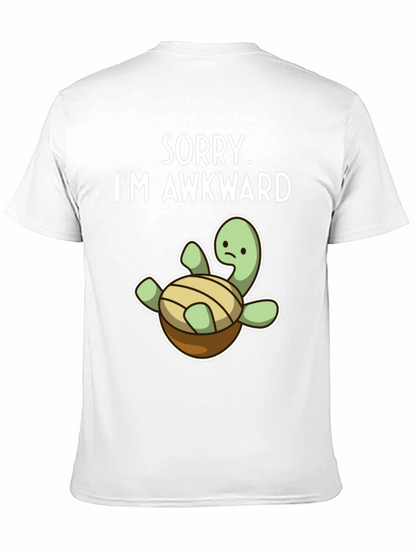 Awkward Turtle Graphic Tee - Funny Unisex Shirt