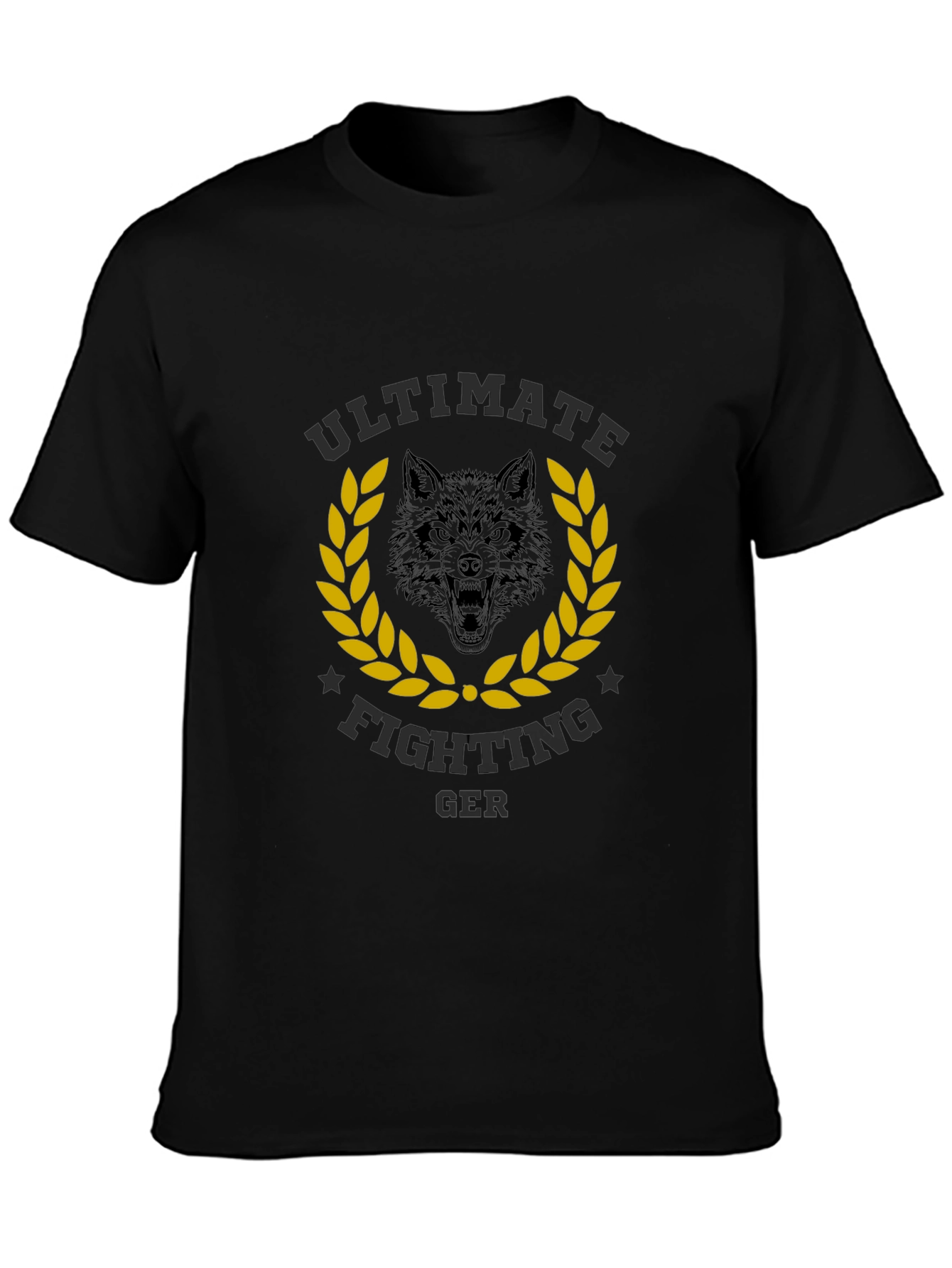 Ultimate Fighting GER Wolf Graphic T-Shirt