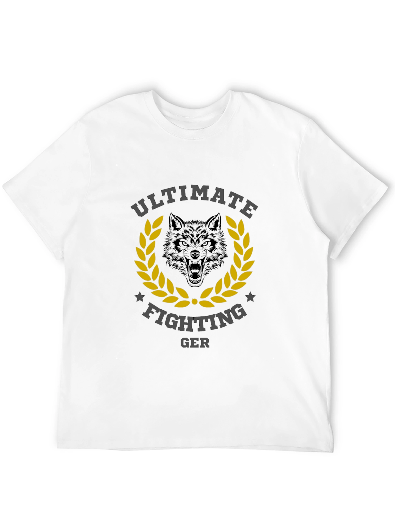 Ultimate Fighting GER Wolf Graphic T-Shirt