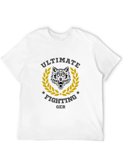 Ultimate Fighting GER Wolf Graphic T-Shirt