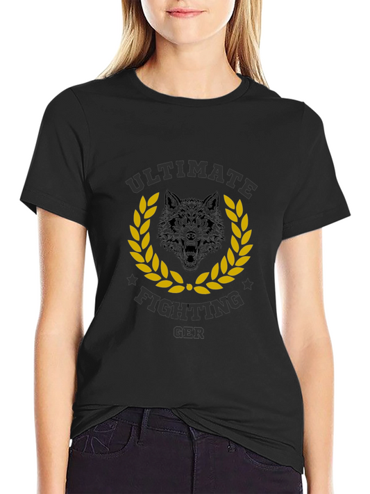 Ultimate Fighting GER Wolf Graphic T-Shirt