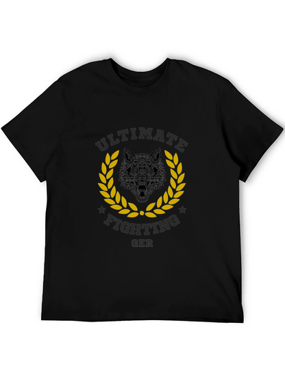 Ultimate Fighting GER Wolf Graphic T-Shirt