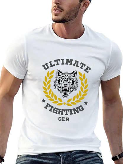 Ultimate Fighting GER Wolf Graphic T-Shirt