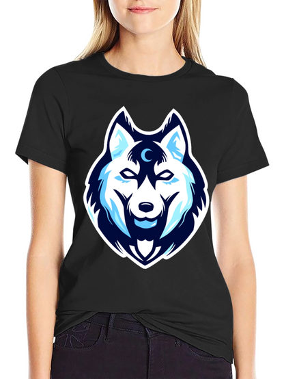 Wolf Head Graphic Tee - Cool & Stylish