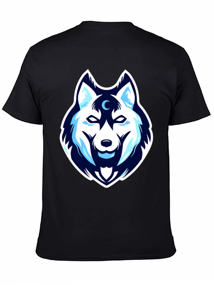 Wolf Head Graphic Tee - Cool & Stylish