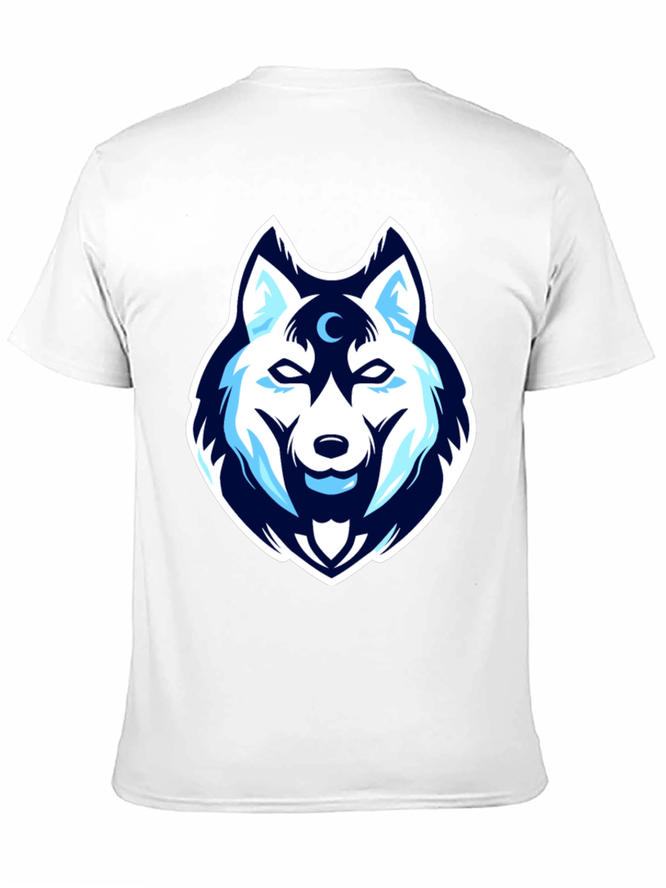 Wolf Head Graphic Tee - Cool & Stylish