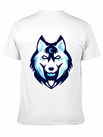 Wolf Head Graphic Tee - Cool & Stylish