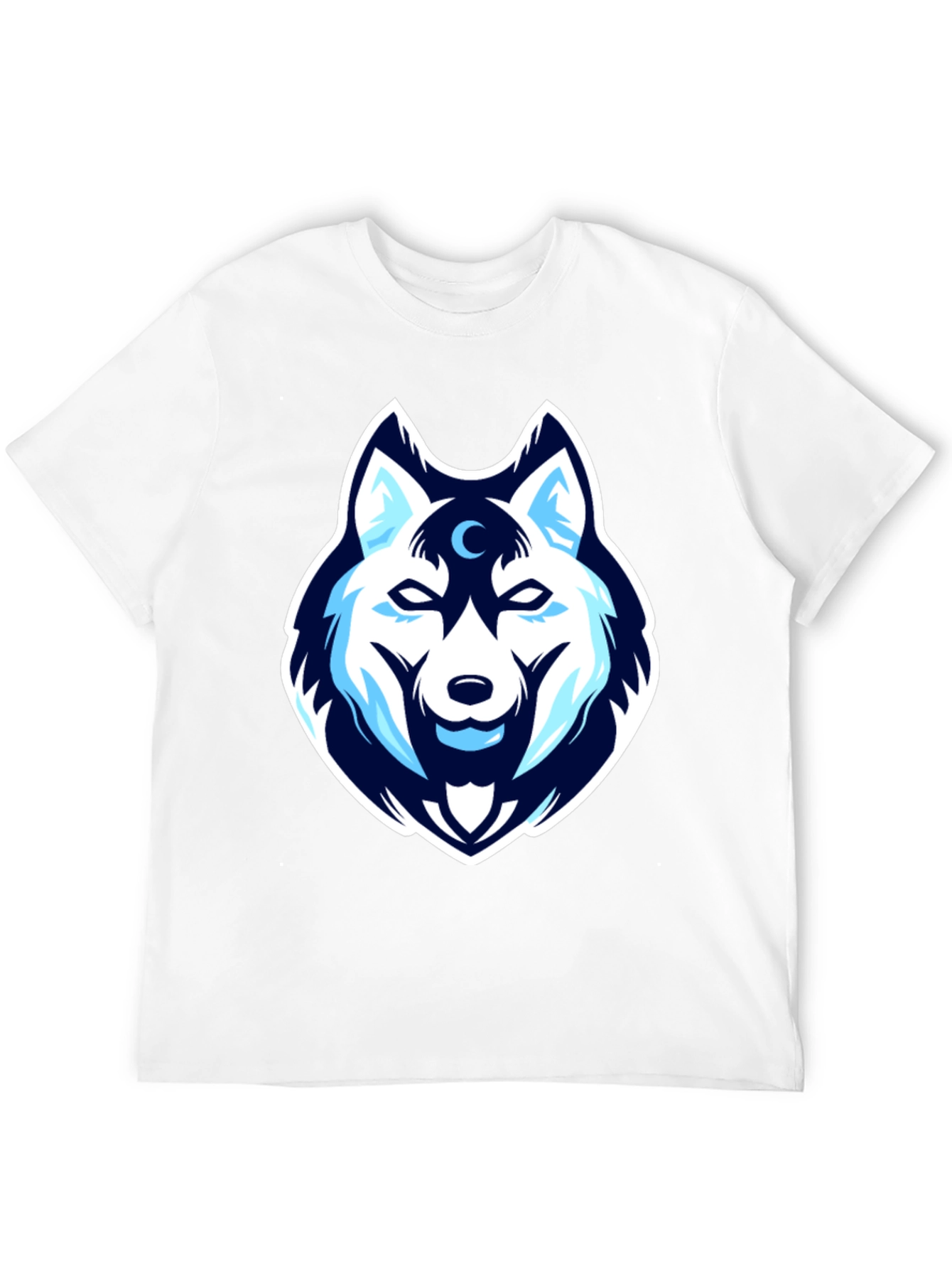 Wolf Head Graphic Tee - Cool & Stylish