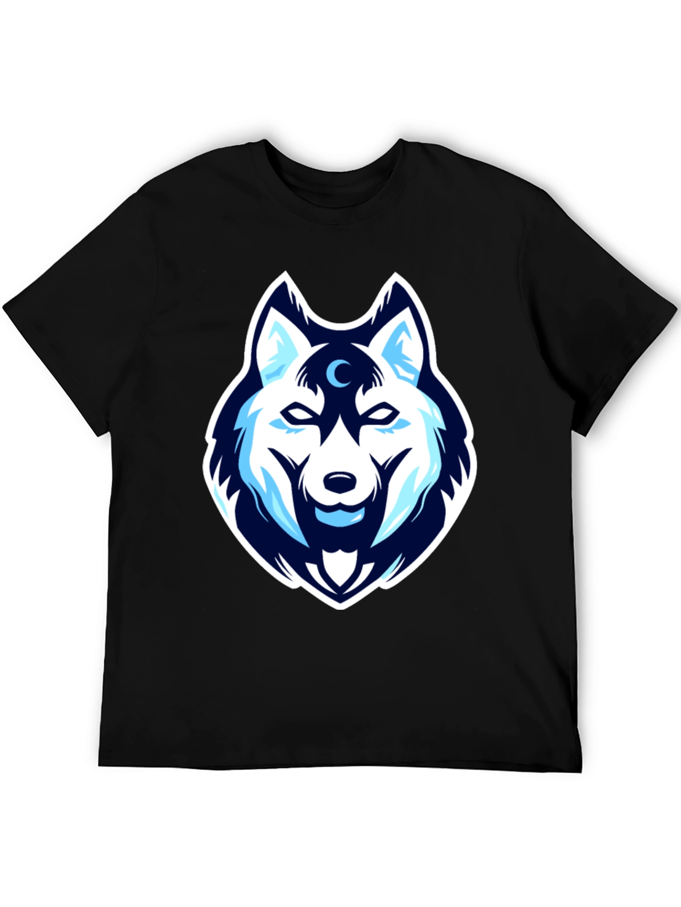 Wolf Head Graphic Tee - Cool & Stylish