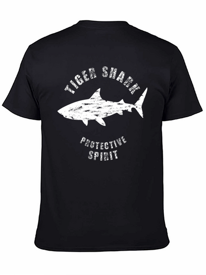 Tiger Shark Protective Spirit Black T-Shirt