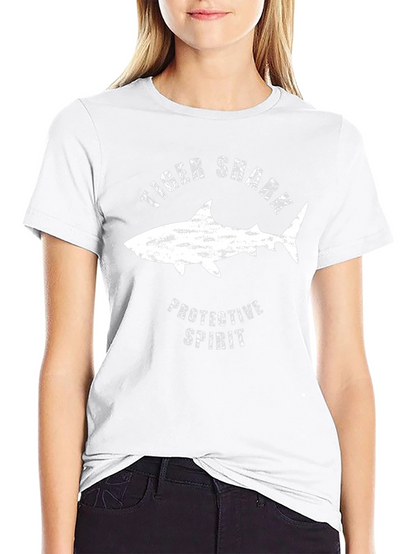 Tiger Shark Protective Spirit Black T-Shirt