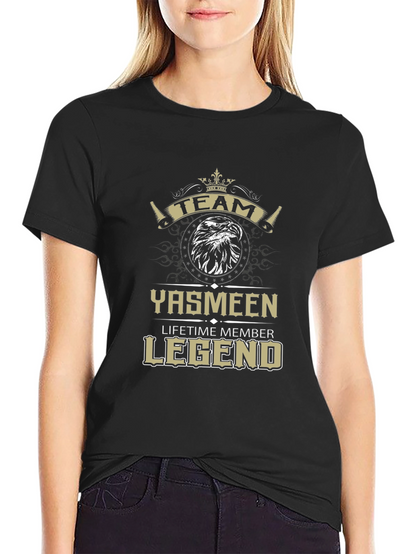 Yasmeen Team Legend Lifetime Member T-Shirt