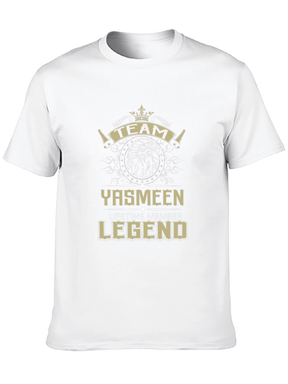 Yasmeen Team Legend Lifetime Member T-Shirt